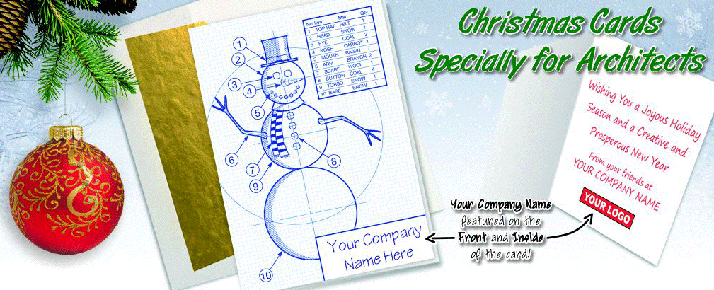 Christmas Cards for Architects