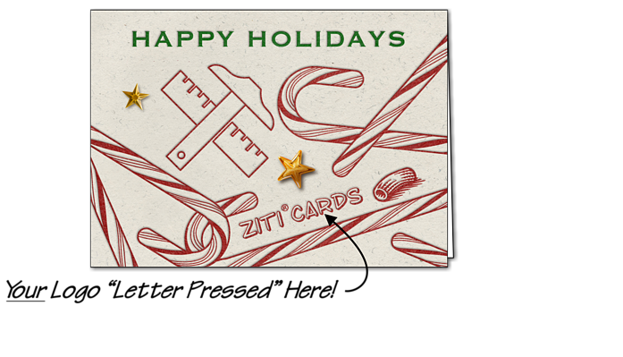 Architect Logo Candy Canes (Glossy White) 