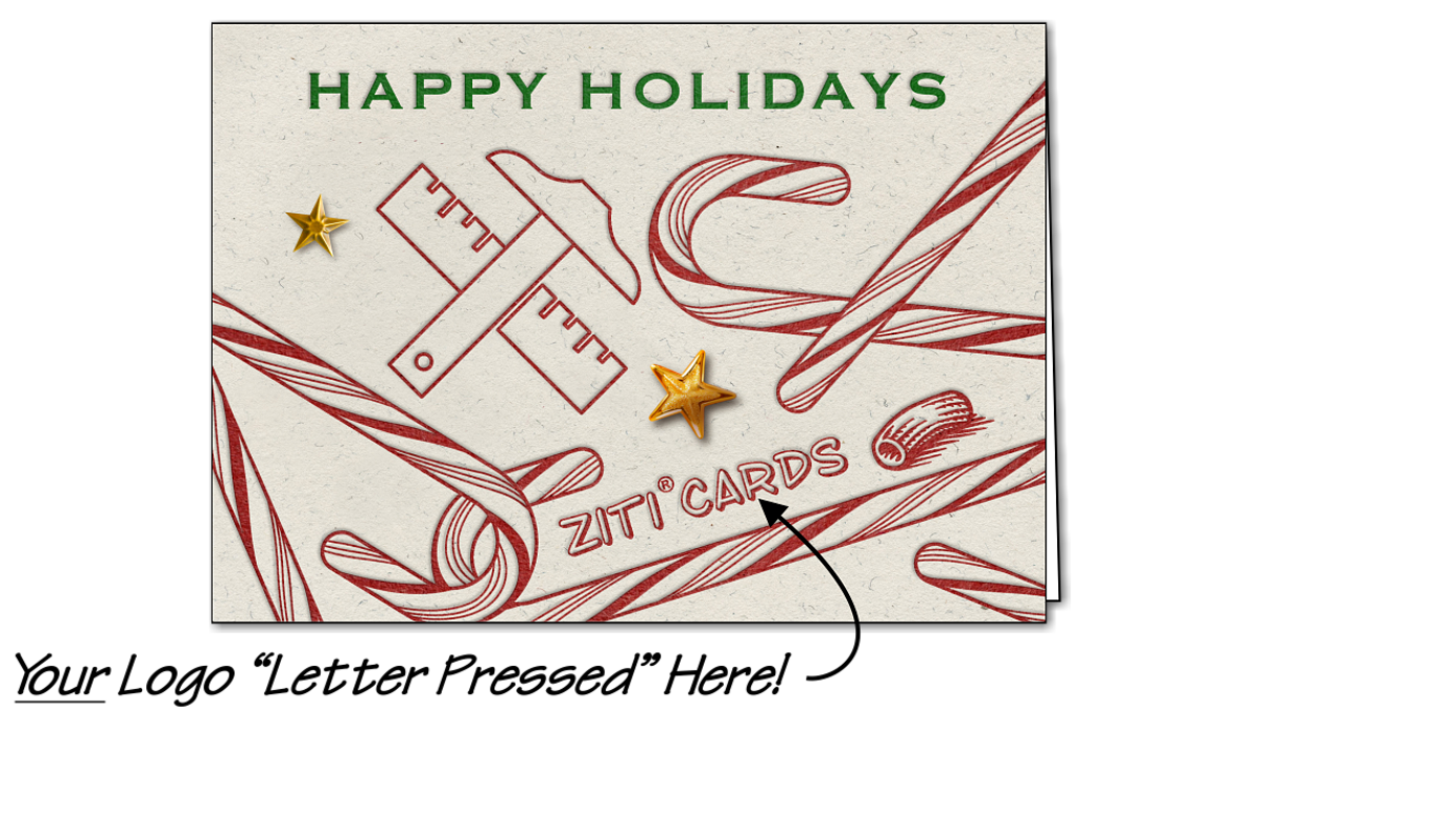Architect Logo Candy Canes (Glossy White)