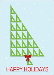 Architects Triangle Holiday Card