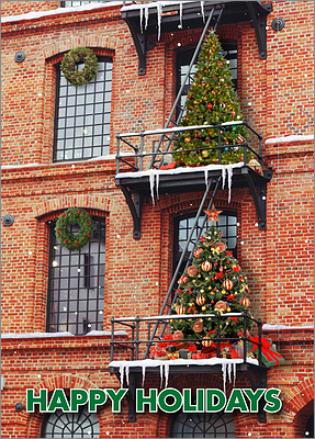 Architectural Holiday Card
