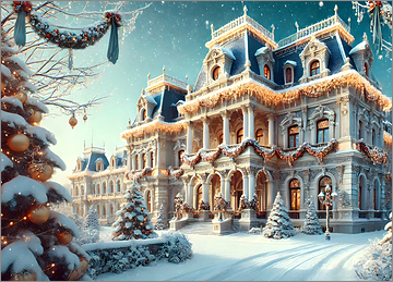 Architecture Christmas Card Lively