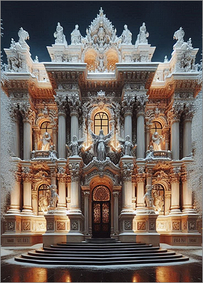 Architecture Christmas Card Modern