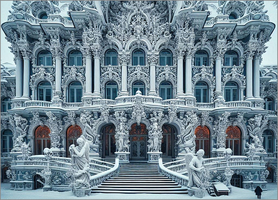 Architecture Christmas Card Uproarious