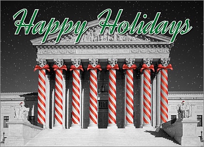 Attorney Holiday Card (Glossy White) 