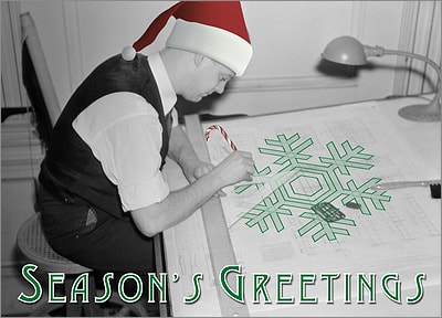 Christmas Architect (Glossy White)