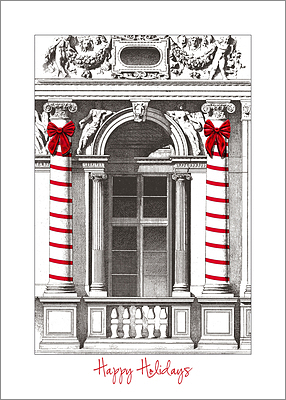 Columns w Bows