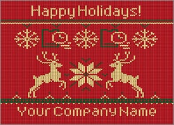 Delivery Reindeer Christmas Card