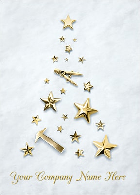 Drafting Star Tree (Glossy White) 