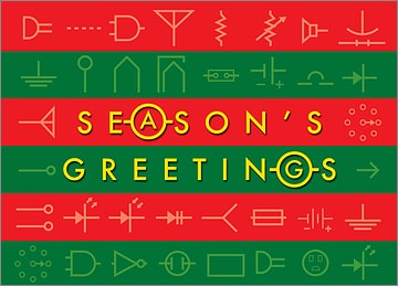 Electrical Engineer Holiday Card