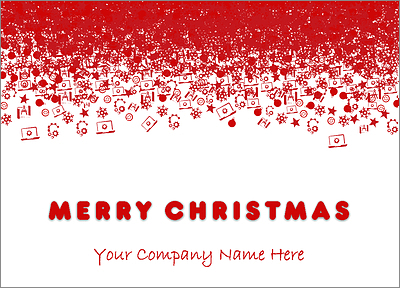 Engineering Christmas Card (Glossy White)