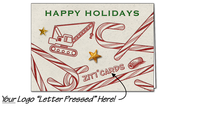 Engineering Logo Candy Canes (Glossy White) 
