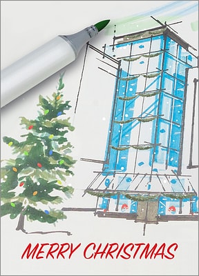 Holiday Architect Card