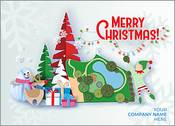 Landscape Architects Elf Card