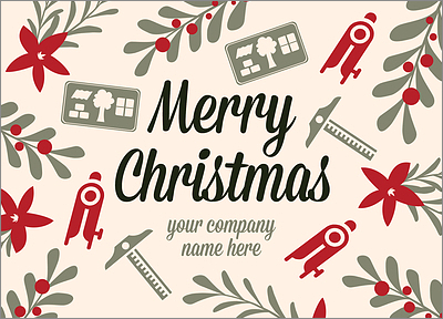 Landscape Cheer Card (Glossy White)