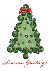 Landscape Christmas Tree Card