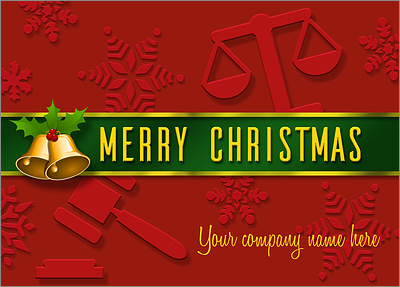 Legal Card Red (Glossy White) 