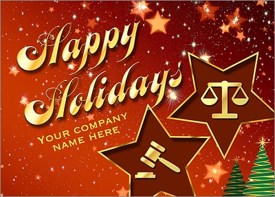 Legal Christmas Sky (Glossy White) 