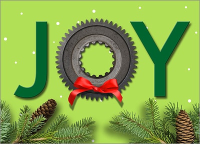 Mechanical Engineer Greeting Card (Glossy White) 