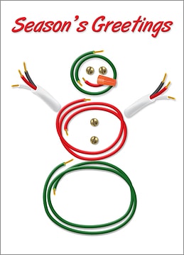 Wire Snowman
