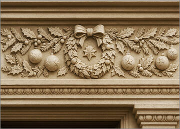 Architecture Christmas Card Architrave
